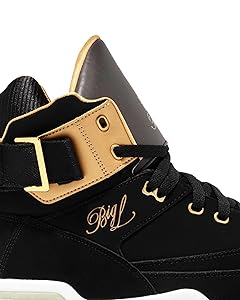 PATRICK EWING ATHLETICS 33 HI x BIG L Black/Gold/Ice